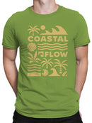 Coastal Flow Tropical Vibes Men's T-shirt