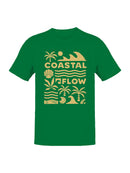 Coastal Flow Tropical Vibes Men's T-shirt