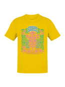 Tropical Surf Fresh Swell Design Men's T-shirt