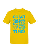 Coastal Vibes Graphic Art Men's T-shirt