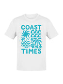 Coastal Vibes Graphic Art Men's T-shirt