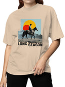 Western Sunset - Long Season Women's T-shirt