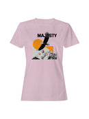 Majestic Eagle and Mountain Art Women's T-shirt
