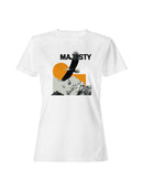 Majestic Eagle and Mountain Art Women's T-shirt