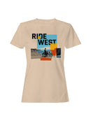 Adventure Ride West Graphic Women's T-shirt