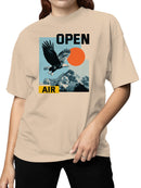 Open Air Eagle Adventure Art Women's T-shirt
