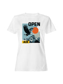 Open Air Eagle Adventure Art Women's T-shirt