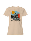 Westward Cowboy Ride Vista Women's T-shirt