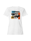 Yosemite Bison Landscape Art Women's T-shirt