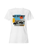 Way Out West Bison Art Women's T-shirt