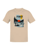 First Light Fly Fishing Landscape Men's T-shirt