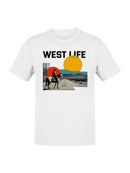 Western Sunset Cowboy Adventure Men's T-shirt
