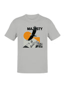 Majestic Eagle and Mountain Art Men's T-shirt