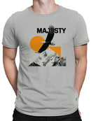 Majestic Eagle and Mountain Art Men's T-shirt