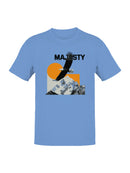 Majestic Eagle and Mountain Art Men's T-shirt