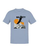 Majestic Eagle and Mountain Art Men's T-shirt