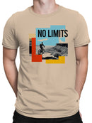 No Limits Adventure Cycling Art Men's T-shirt