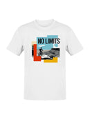 No Limits Adventure Cycling Art Men's T-shirt
