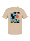 Open Air Eagle Adventure Art Men's T-shirt