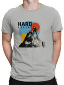 Hard Ascent Mountain Climbing Art Men's T-shirt