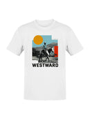 Westward Cowboy Ride Vista Men's T-shirt
