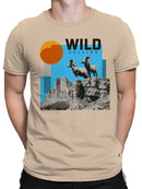 Majestic Mountain Bighorn Adventure Men's T-shirt