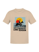 Western Sunset - Long Season Men's T-shirt