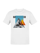 Grounded Mountain Adventure Art Men's T-shirt