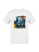 Earthbound Cowboy Wilderness Art Men's T-shirt