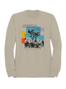 Joshua Tree California Art Men's Sweatshirt