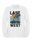 Last West Cowboy at Sunset Men's Sweatshirt