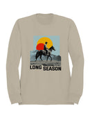 Western Sunset - Long Season Men's Sweatshirt