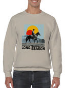 Western Sunset - Long Season Men's Sweatshirt