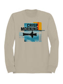 Crisp Morning Canoe Adventure Men's Sweatshirt