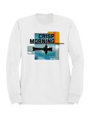 Crisp Morning Canoe Adventure Men's Sweatshirt