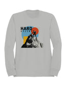 Hard Ascent Mountain Climbing Art Women's Sweatshirt