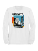 Yosemite California Vintage Art Women's Sweatshirt