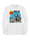 Majestic Mountain Bighorn Adventure Women's Sweatshirt