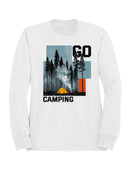 Explore Nature: Go Camping Design Women's Sweatshirt