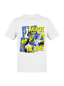 Make Noise Electric Guitar Art Men's T-shirt