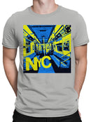 NYC Vibrant Subway Art Design Men's T-shirt