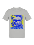 Misbehave: Bold Punk Art Men's T-shirt