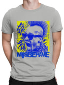 Misbehave: Bold Punk Art Men's T-shirt