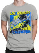 California Vacation Palms Art Men's T-shirt
