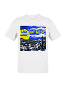 Vintage Way Out West Desert Design Men's T-shirt