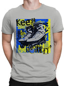 Keep Rollin' Graffiti Art Men's T-shirt