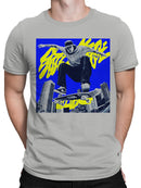 Urban Skater in Vibrant Cityscape Men's T-shirt
