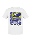UFO Cactus Desert Take Me Home Men's T-shirt