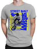 BMX Street Built Graffiti Art Men's T-shirt