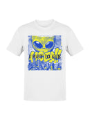 Alien Pop Art - I Want to Leave Men's T-shirt